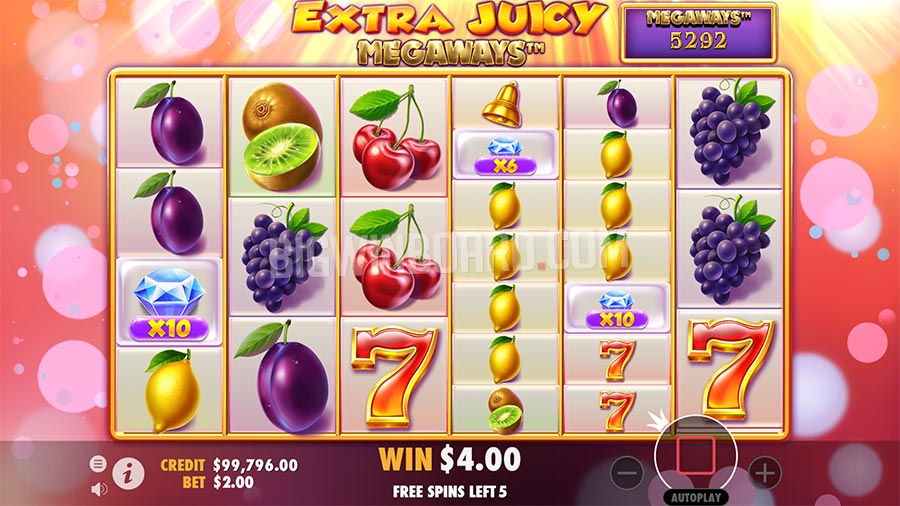 Extra Juicy Megaways: Slot Overview